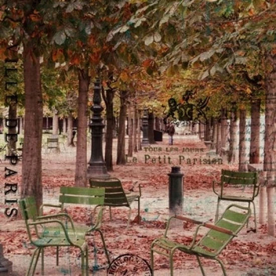 Tuileries постер печать Сэнди Ллойд (20x27) | Дом и сад