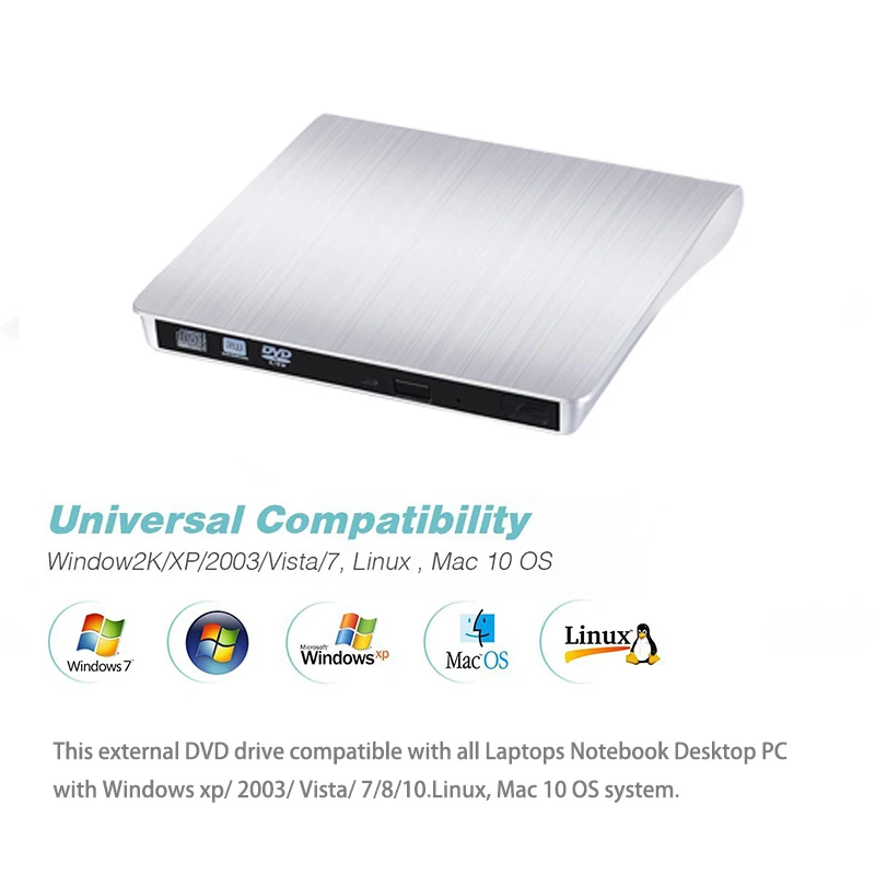 [Корабль f rom локальный склад] USB 3 0 CD/DVD RW ГОРЕЛКА Внешний оптический привод