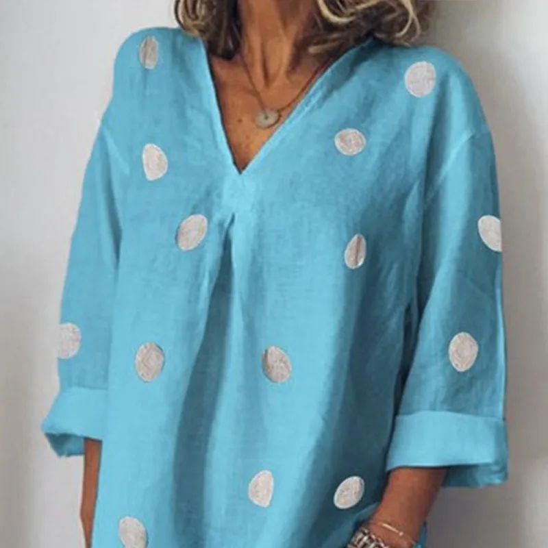 Белое Повседневное платье в горошек женские летние 2019 розовые Большие размеры