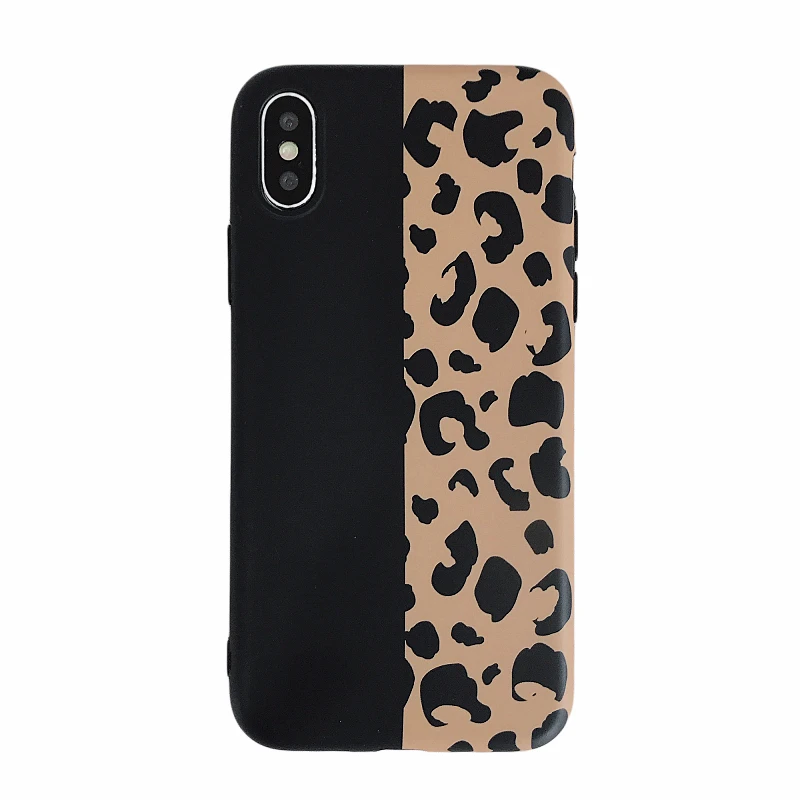 Fashion Colorful Leopard Print Phone Case For Iphone Xs Max Xr X 6 6s 7 8 Plus Back Cover Luxury Soft Cases Capa |