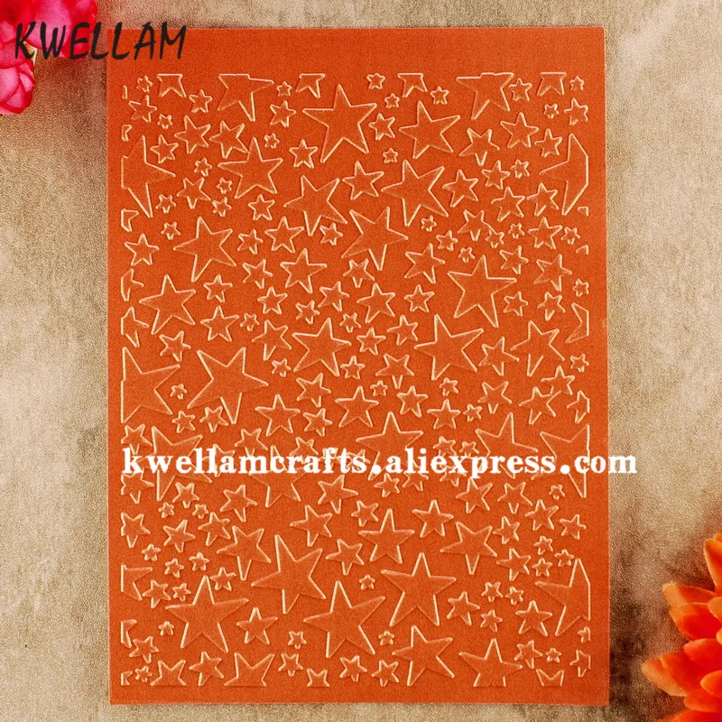 Пластиковая папка для тиснения в форме звезды скрапбукинга альбом сделай сам