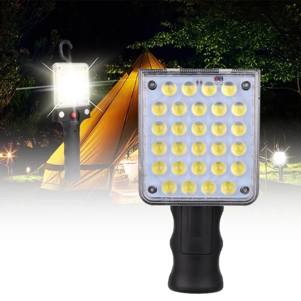 Светодиодный фонарик магнитный крюк ремонт автомобиля рабочий свет черный Hangable