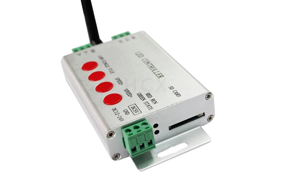 Контроллер led wifi 1 порт управления 2048 пикселей DMX512 контроллер поддержка WS2812 и т. Д.