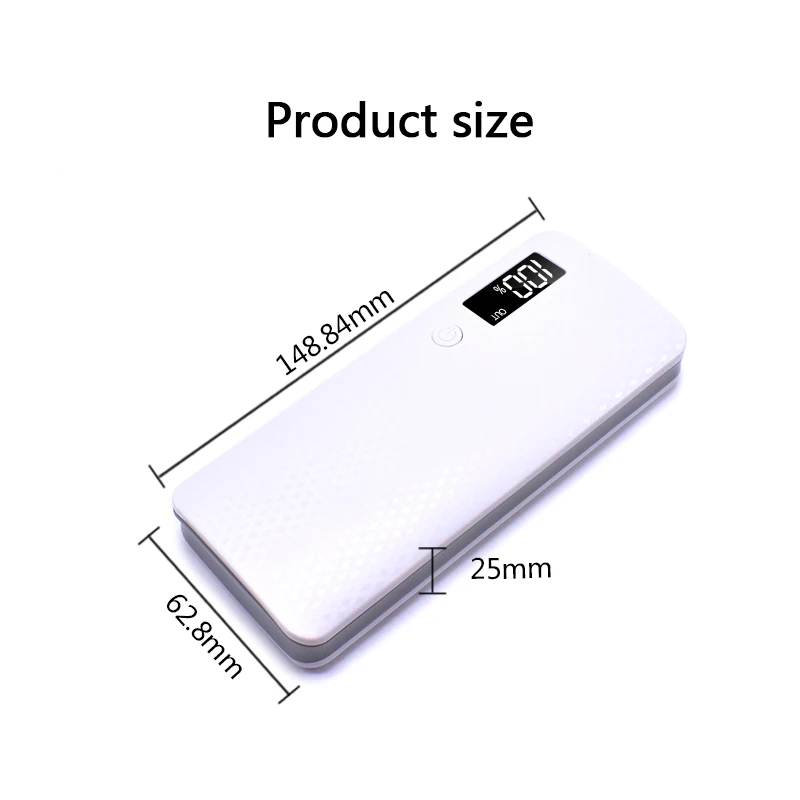2018 Новое поступление 3 USB порта 5 в 2A 5x18650 Блок питания зарядное устройство чехол DIY