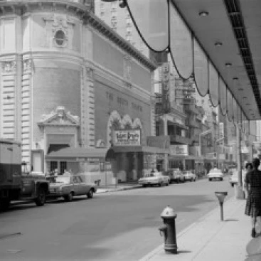 США Нью-Йорк театры вдоль 45th Street плакат печать (18x24) | Дом и сад