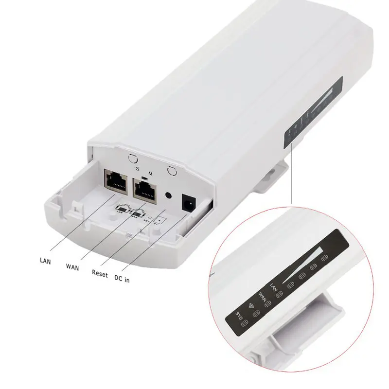 Cpe маршрутизатор 2 4G 3 км Wifi мост открытый ретранслятор расширитель точка доступа