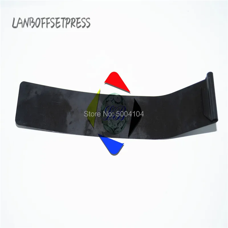 LANBOFFSETPRESS KG72616 H Mitsu diamond 3000 Стальной Лист детали печатной машины длина = 185 мм|Детали