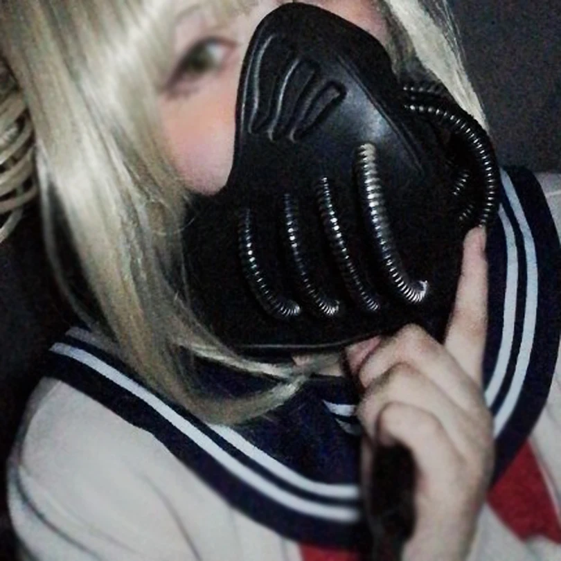 Мой герой Академии химико Toga маска Аниме Для женщин Boku без Halloween Party Косплэй