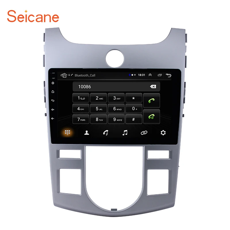 Seicane 9 дюймов Android 1 четырехъядерный автомобильный Радио стерео плеер GPS Navi для 2008