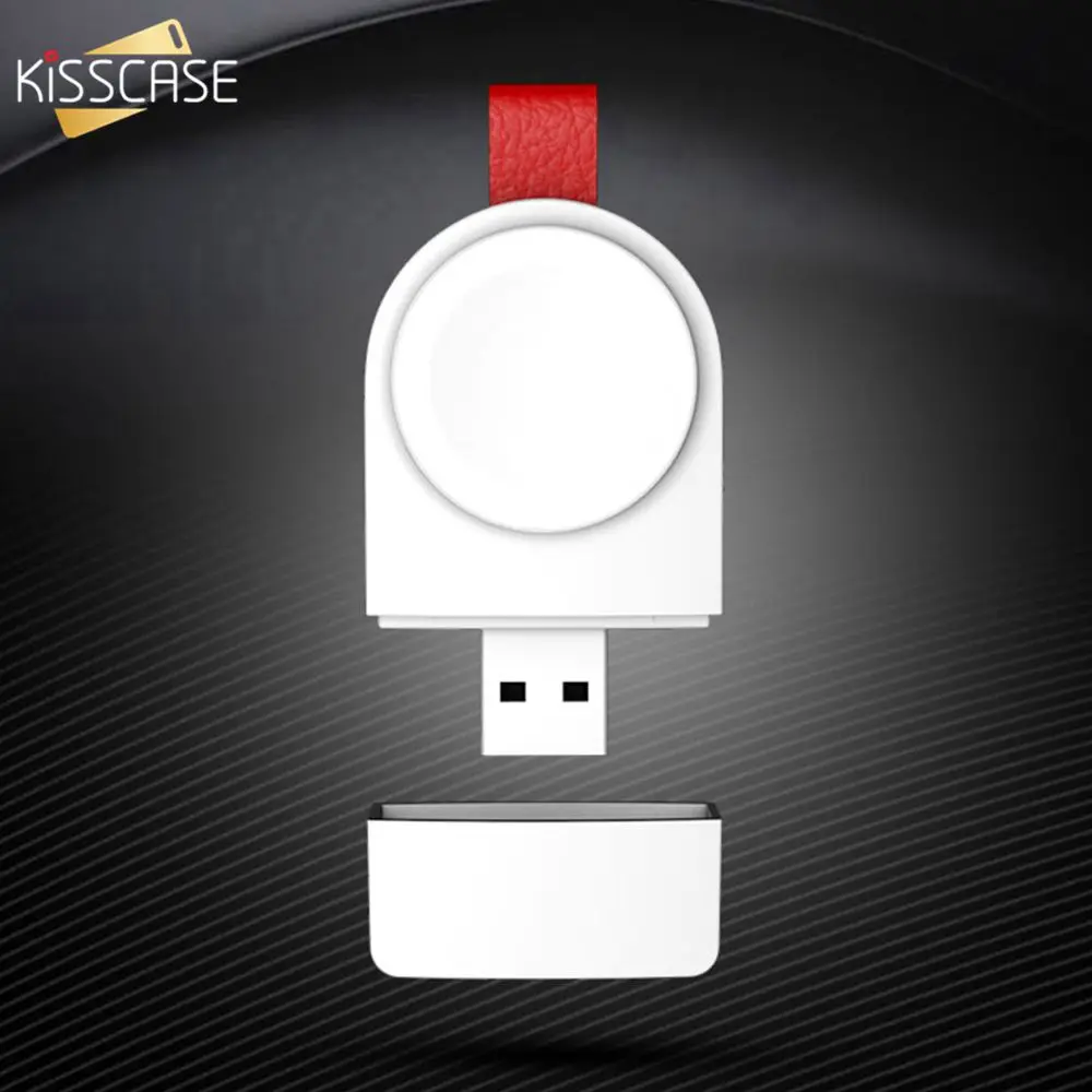 KISSCASE Wireless Charger For Apple Watch 4 Fast USB Series 3 2 1 Power Bank usb | Мобильные телефоны и аксессуары