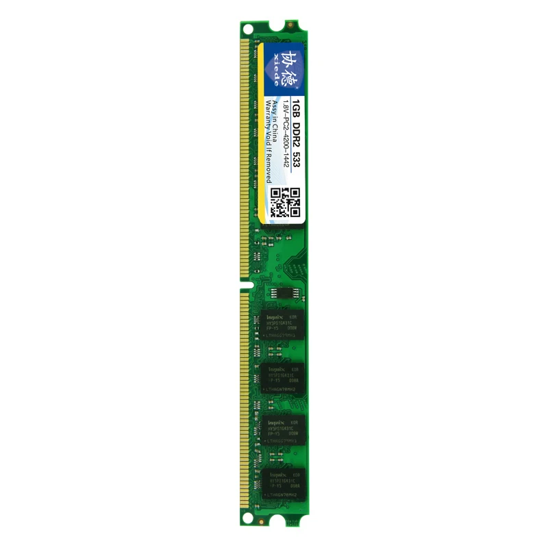 Xiede Desktop Computer Memory Ram Module Ddr2 533 Pc2-4200 240Pin Dimm 533Mhz For Intel/Amd | Компьютеры и офис