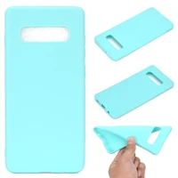 group vertical for samsung s10 lovely candy color matte tpu anti scratch non slip protective cover back case r20