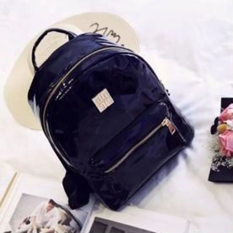 2019 New Fashion Casual preppy style solid women backpack simple pattern ladies travel bag student school backpacks | Багаж и сумки