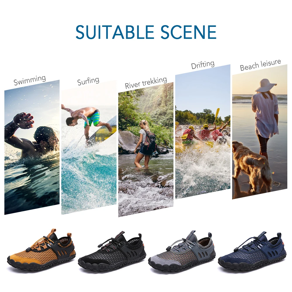 Aqua/обувь для мужчин и женщин сезон лето Водонепроницаемая пляжная обувь