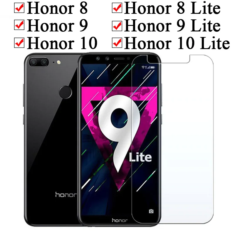 Защитное стекло на Honor 10 8 9 Lite для Huawei 8lite lite 10lite Защита экрана стекло|Защитные