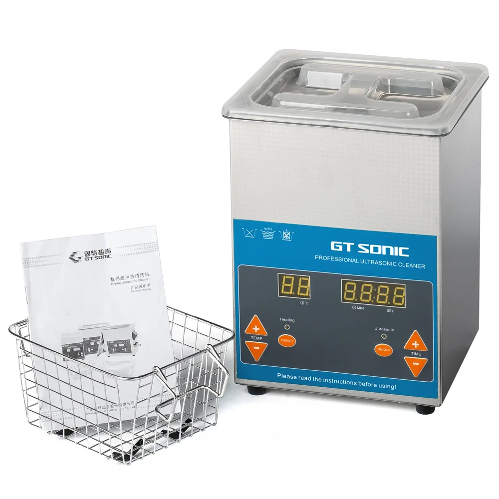 GT sonic 2L VGT 1620QTD Ультра звуковой очиститель/машина для очистки 40 кГц ванна