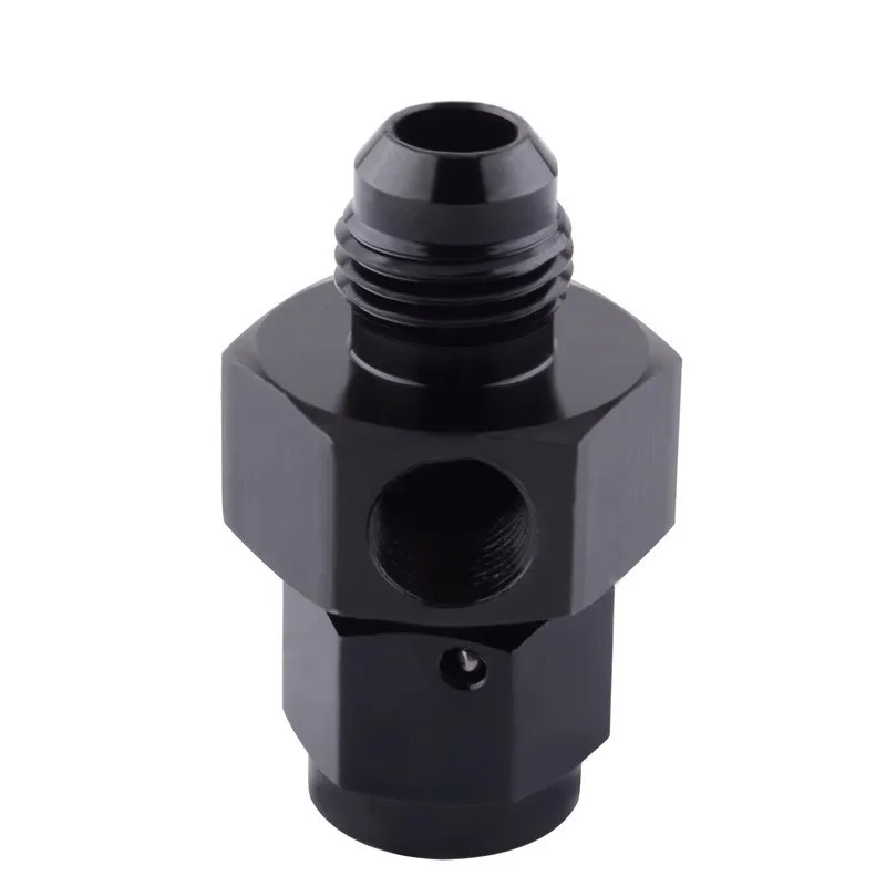 SPEEDWOW AN 6 алюминиевый сплав мужчин и женщин Твин 1/8 &quotNPT Черный Калибр Датчик