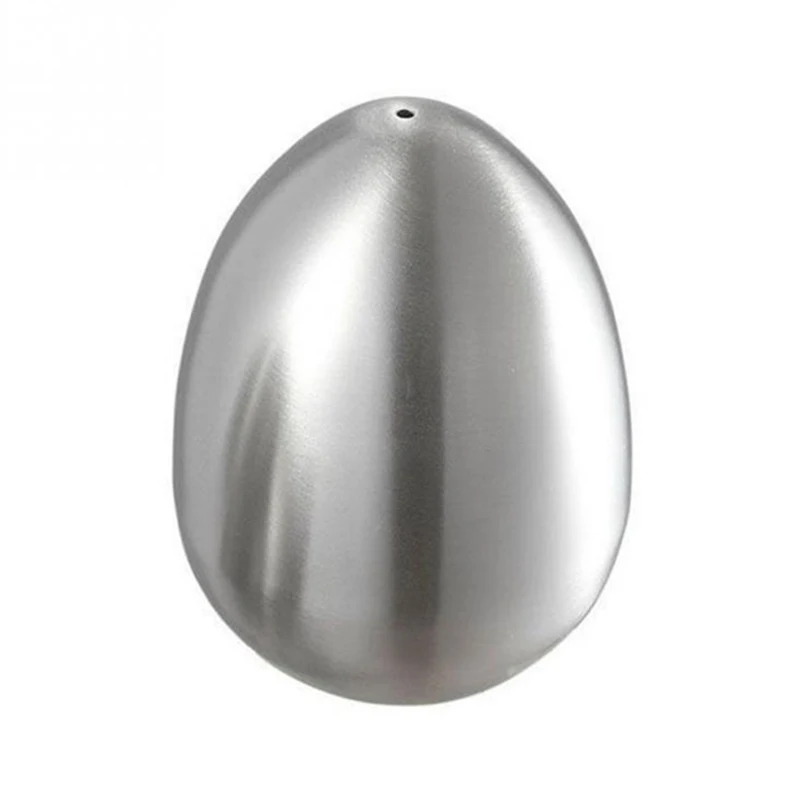 Hot Sale Stainless Steel Egg Shaped Salt Pepper Shaker Table Server Kitchen Gadgets Herb Spice Tools | Дом и сад