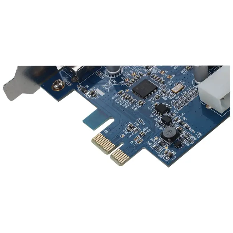2 портовый USB 3 0 PCI E Express Card HUB адаптер карты внутренний 20Pin 4Pin|Платы расширения| |