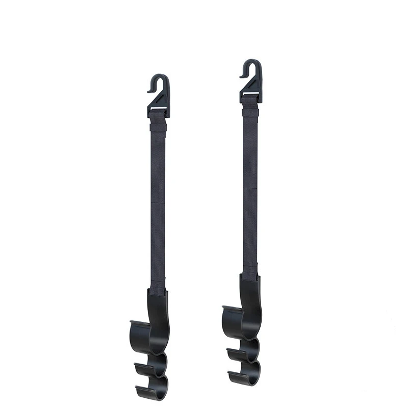 

Universal Multi-Function Plastic Double Umbrella Hook Umbrella Hanger Mount Holder RV SUV MPV Car Accessories