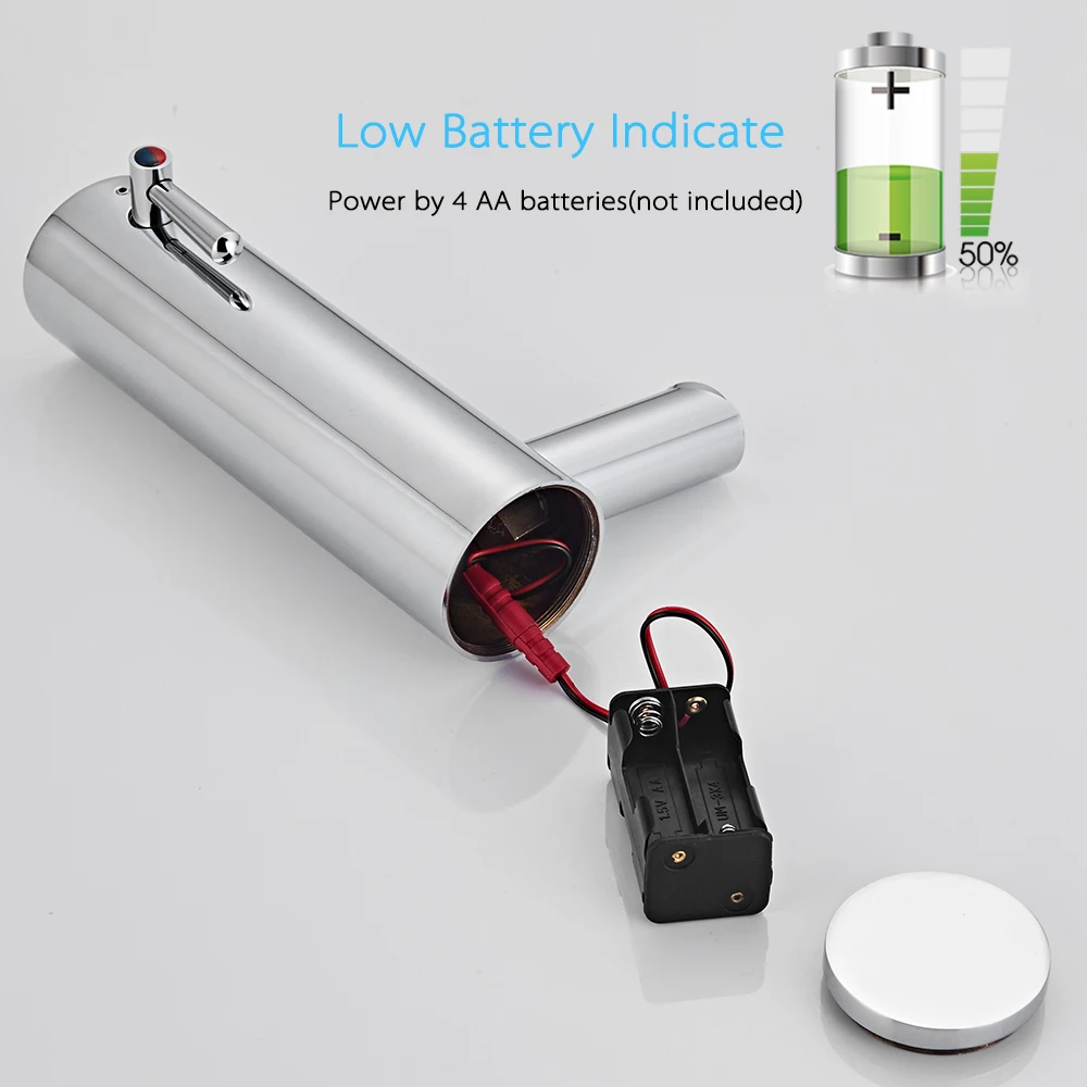 Смеситель для раковины Автоматический Бесконтактный кран ванной комнаты