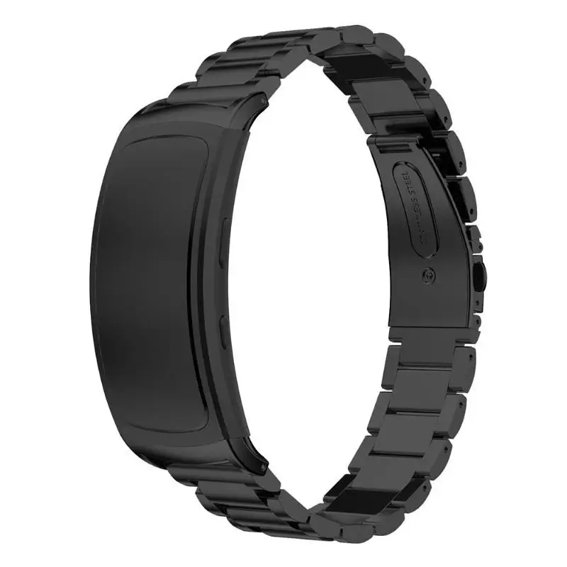 Спортивные часы из нержавеющей стали ремешок для Samsung Gear Fit 2 SM R360 Смарт замена