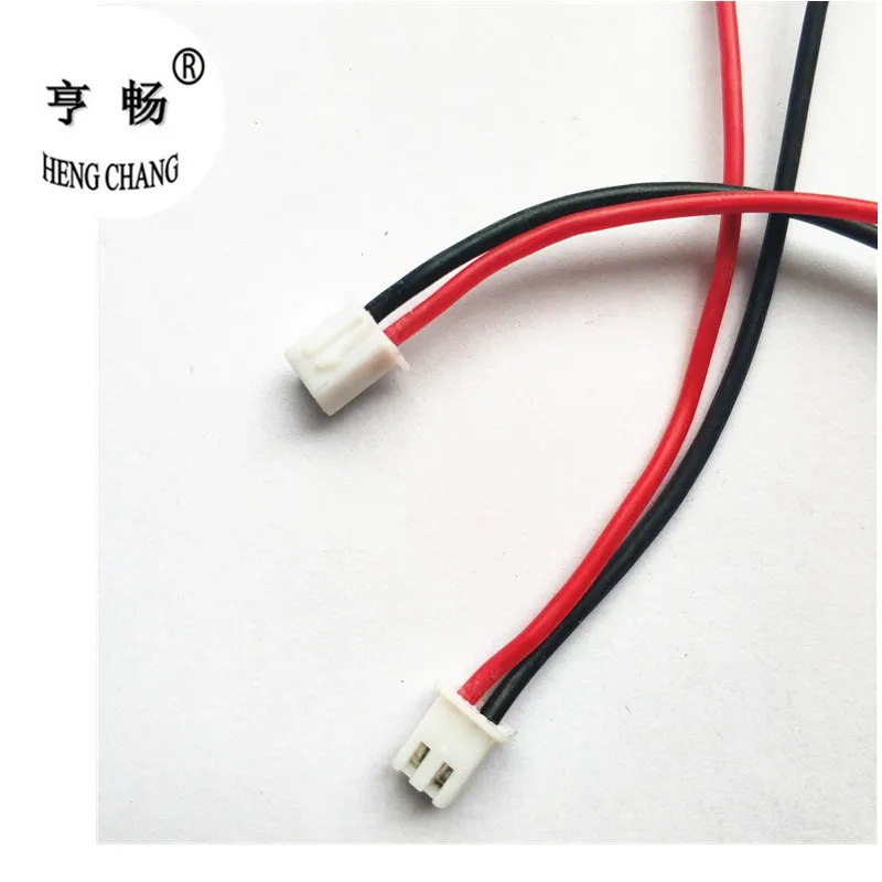 22AWG JST XH2.54 2 контактный вилка соединителя с проводом кабеля 20 см длина 200 мм E361919