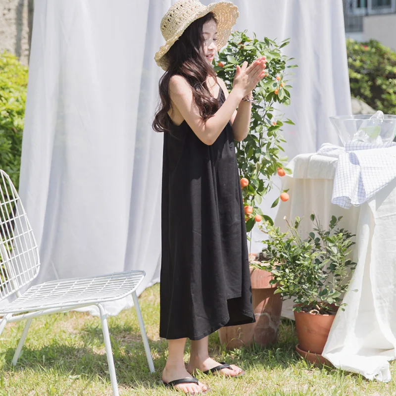 Сарафан для девочек летняя детская одежда девочек-подростков богемное Хлопковое