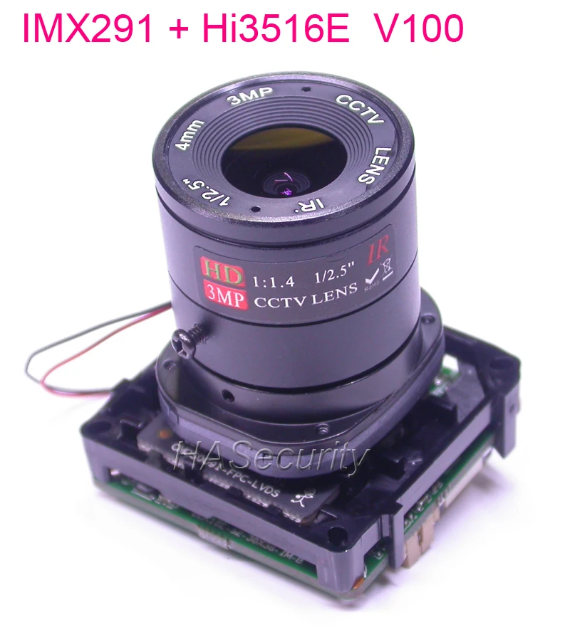 H.265/H.264 (1080 P) 1/2. 8 &quotsony STARVIS IMX291 + Hi3516E V100 IP CCTV камера Модуль платы блока программного