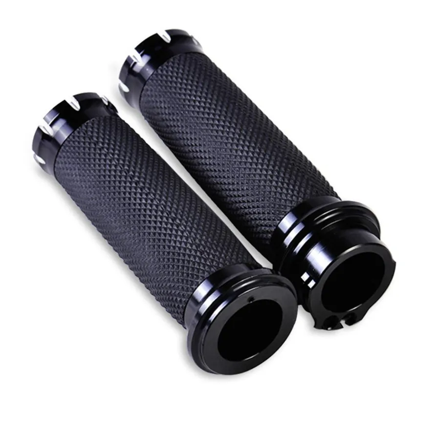 1pair Motorcycle hand Grips Handlebar Black CNC Aluminum For Harley-Davidson Cruiser Chopper
1pair Motorcycle hand Grips Handlebar Black CNC Aluminum For Harley-Davidson Cruiser Chopper