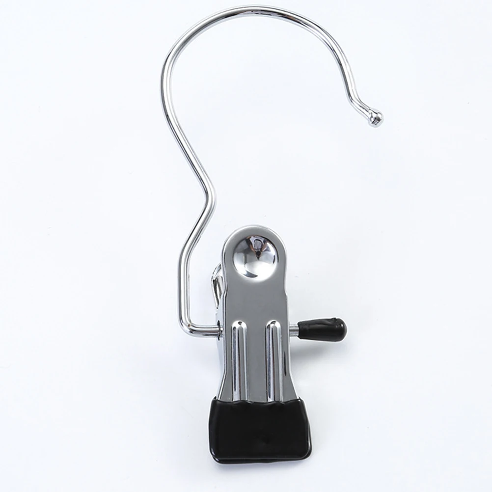 12pcs Hanger Hook Hanging Plated Metal Portable Lightweight Clothes Accessories Clip Snap for Home Kitchen Bedroom | Дом и сад