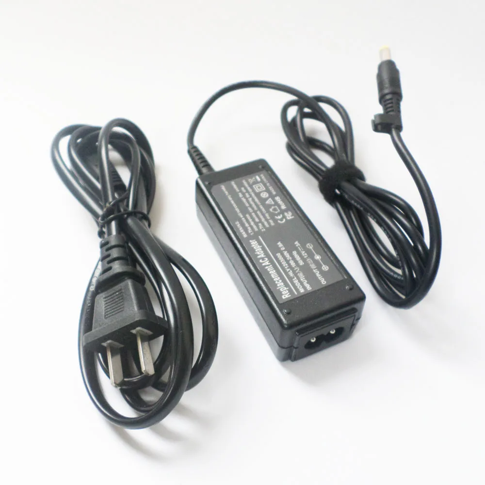 

Netbook PC Power Charger Plug For ASUS Eee PC 1003HAG 1004DN R2 R2E R2H R2Hv SV1 T101M T101MT T91 T91MT 12V 3A 36W AC Adapter