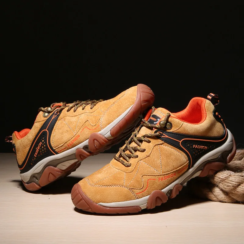 

New Men Breathable Outdoor Hiking Shoes Trekking Sneakers Men Climbing Shoes