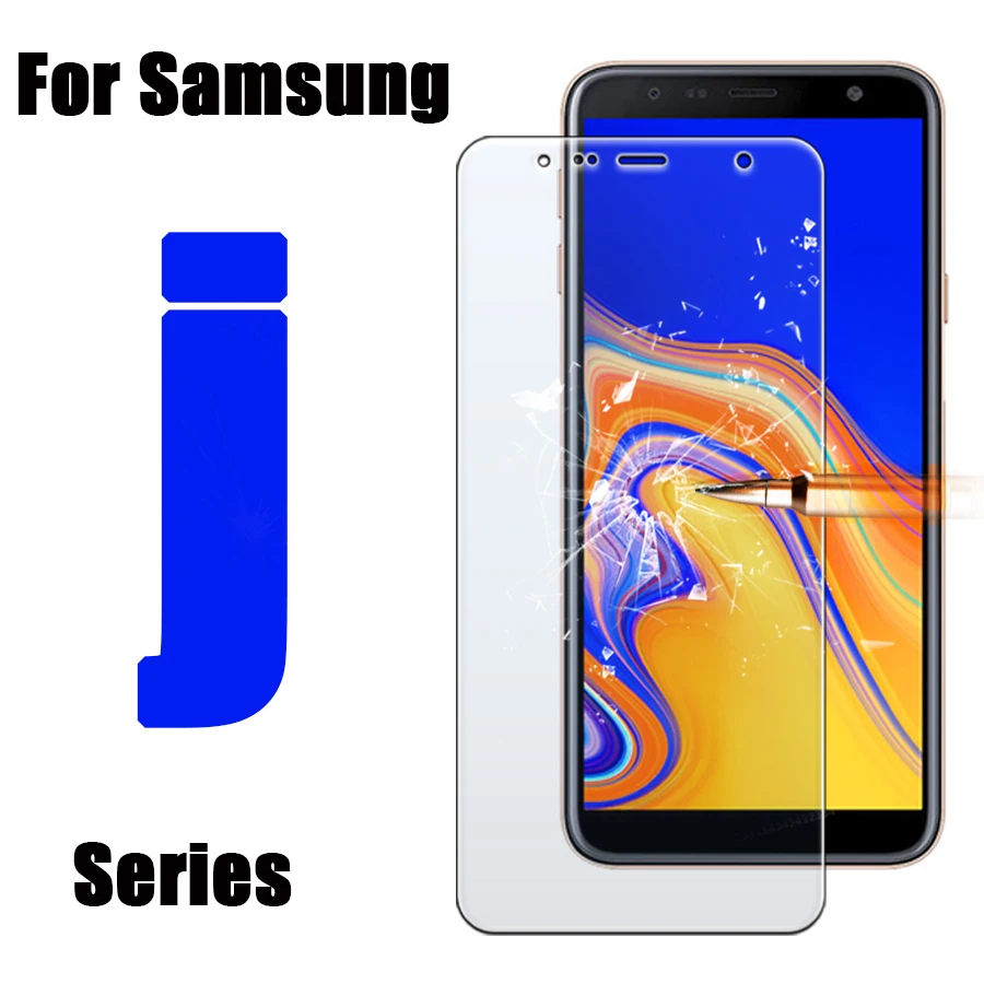 Защитное стекло для Samsung Galaxy J8 7 6 Prime защитная пленка экрана Samsun Tremp J4 2 3 Pro 2018
