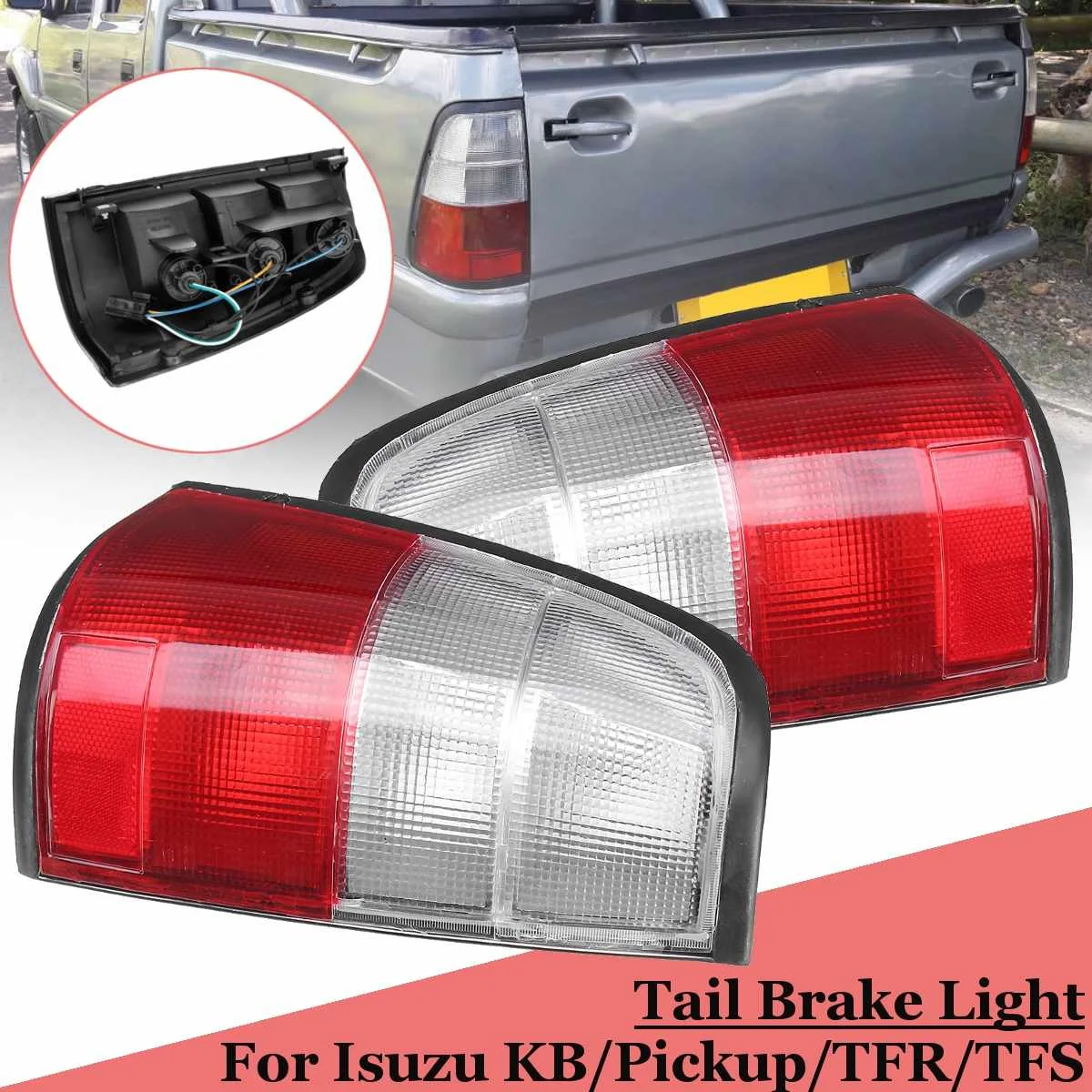 Автомобильный задний фонарь с проводом для Isuzu KB TF TFR TFS Vauxhall Brava пикапа стоп сигнал