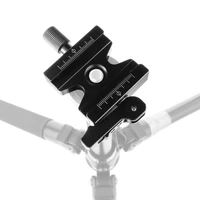 aluminum cnc double lock 38 quick release clamp w adjustable lever knob for arca swiss rrs wimberley tripod ball head parts