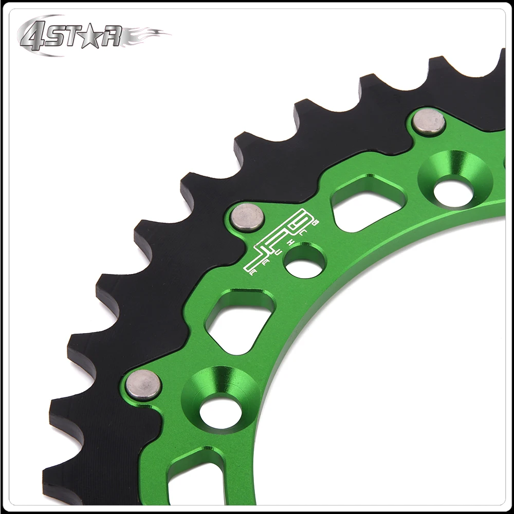 Задняя звездочка цепи для мотоцикла с ЧПУ KAWASAKI KDX200 KDX250 KLX250 KLX300R KLX450R KX125 KX250 KX250F KX450F