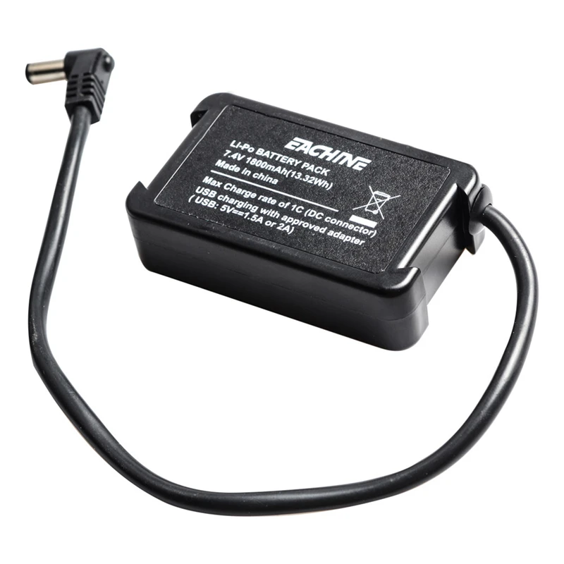 Eachine EV200D FPV очки запасная часть 1800 в 7 4 мАч Li Po батарея для RC Multicopter запасные части