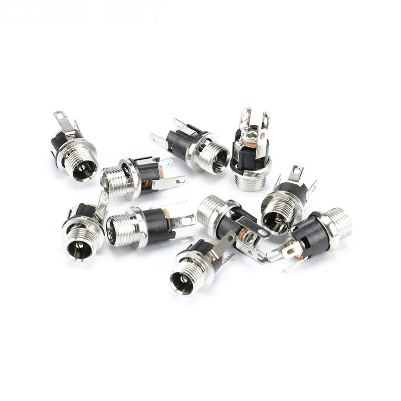 10 шт./лот DC 053A Plug 5 2 1 гнездовой разъем мм * аудиоразъем для наушников|Соединители| |