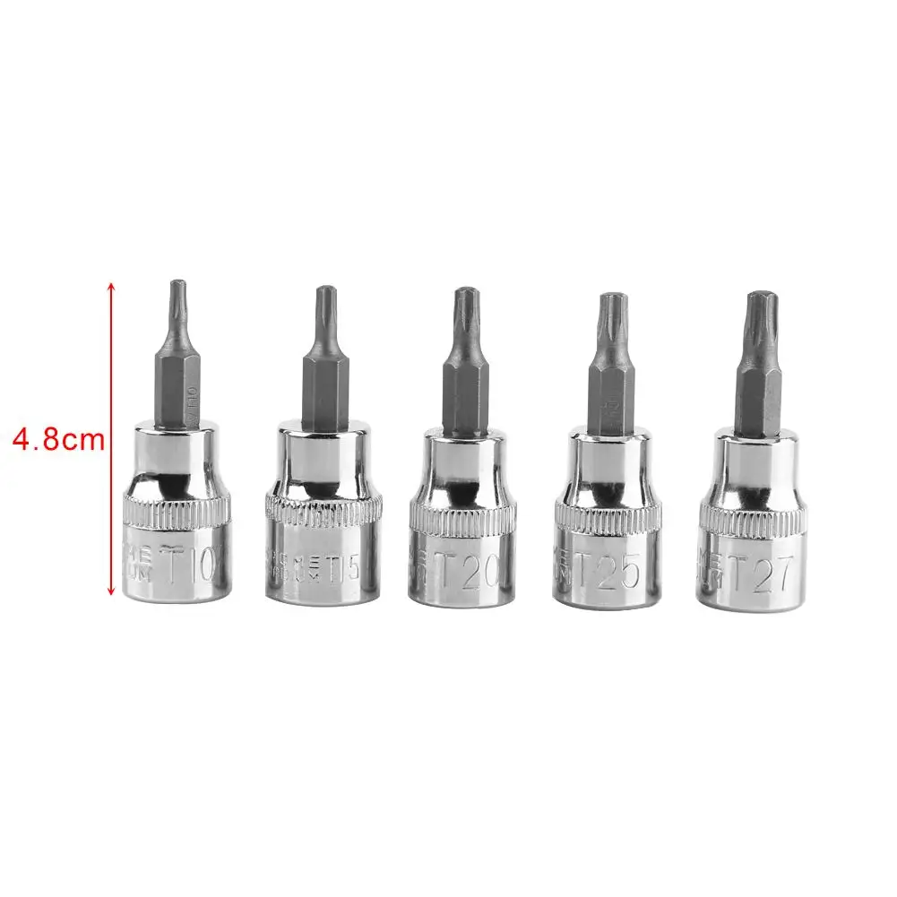 30 шт. мужской женский Torx Star Socket Bit Set E &amp T Sockets 1/4 &quot3/8&quot 1/2 &quotдюймовый