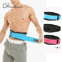 1 piece waist support belt weightlifting bodybuilding sports back waist protector men women pressurized fitness belt strap