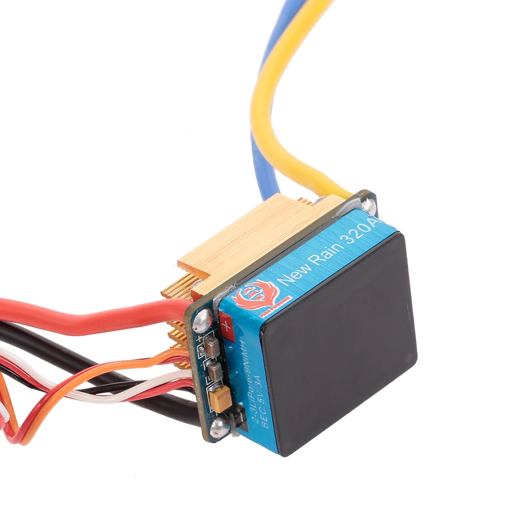 GoolRC 320A 6 12V матовый регулятор скорости ESC W/3A BEC для радиоуправляемой лодки|Детали и