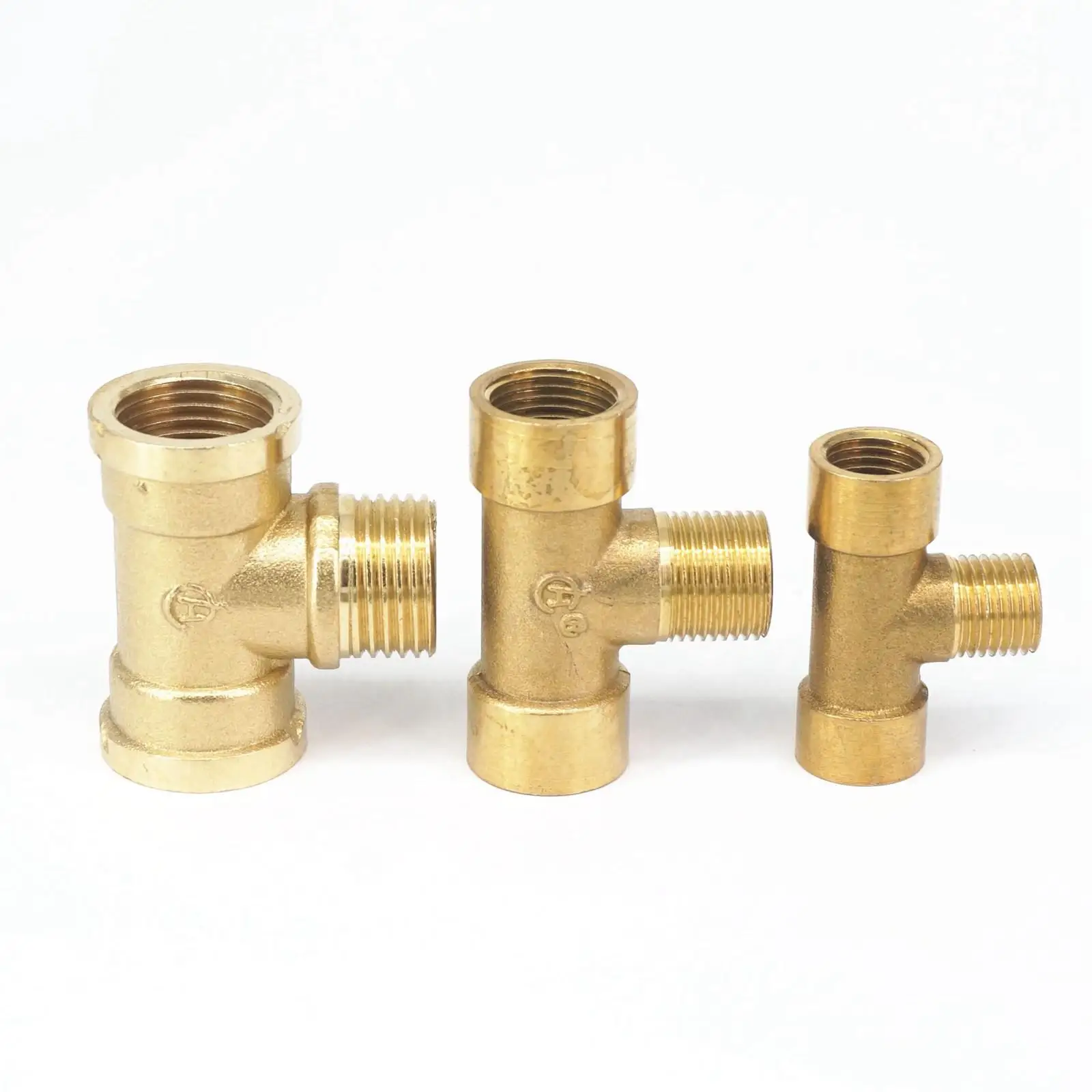 1/8 &quot1/4&quot 3/8 &quot1/2&quot BSP Female Male тройник 3 ходовой латунный сплиттер труба фитинг