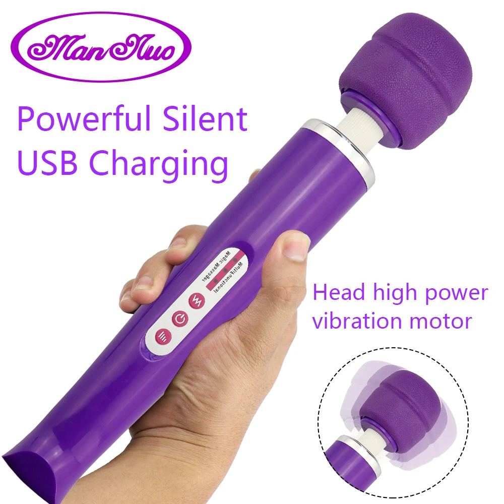Большой Вибратор массажер для тела Av Stick волшебная палочка интимные игрушки