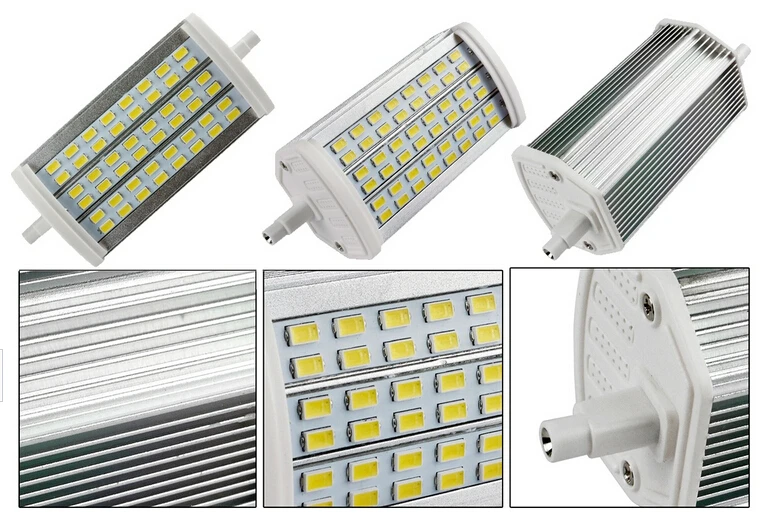 20 шт./лот Dimmable Вт 118 мм led R7S Свет J118 светодиодные лампы RX7S прожектор 200 галогенная
