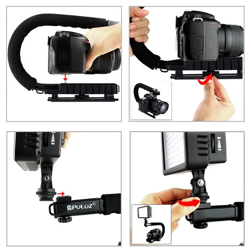 Лучшие предложения PULUZ DV кронштейн Комлект стабилизатора U/C Форма Портативный