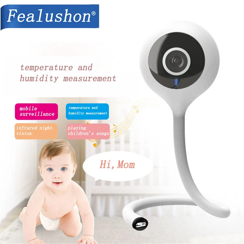 Fealushon детектор температуры и влажности 1080P IP камера беспроводная WiFi
