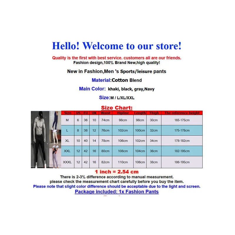 

Mens Joggers Casual Pants Fitness Men Sportswear Tracksuit Bottoms Skinny Sweatpants Trousers Black Gyms Jogger Track Pants