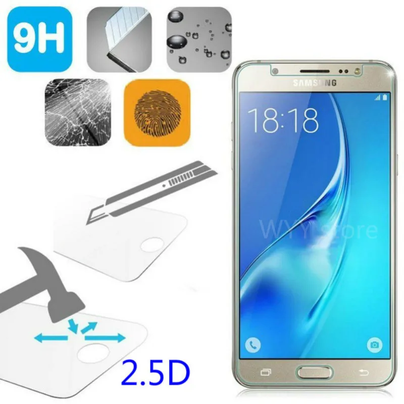 Закаленное стекло 9H для Samsung Galaxy J3 J5 J7 Neo Core Nxt J701 A3 A5 2015 защитное A710 2016 J120F|Защитные