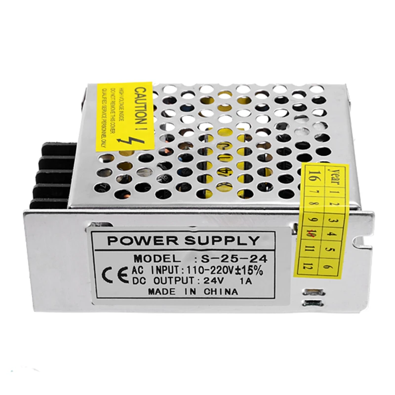 CLAITE AC 110 220 В к DC 24 1A 25 Вт драйвер переключатель питания трансформатор для